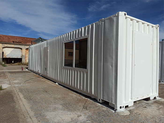 Pilot plant for testing of an innovative seasonal thermal energy storage